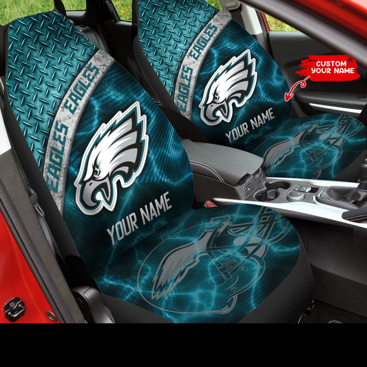 Philadelphia Eagles Personalized Car Seat Covers BG585