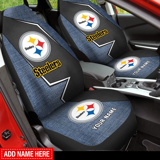 Pittsburgh Steelers Personalized Car Seat Covers BG592
