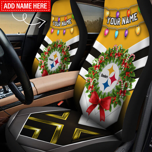 Pittsburgh Steelers Personalized Car Seat Covers BG610