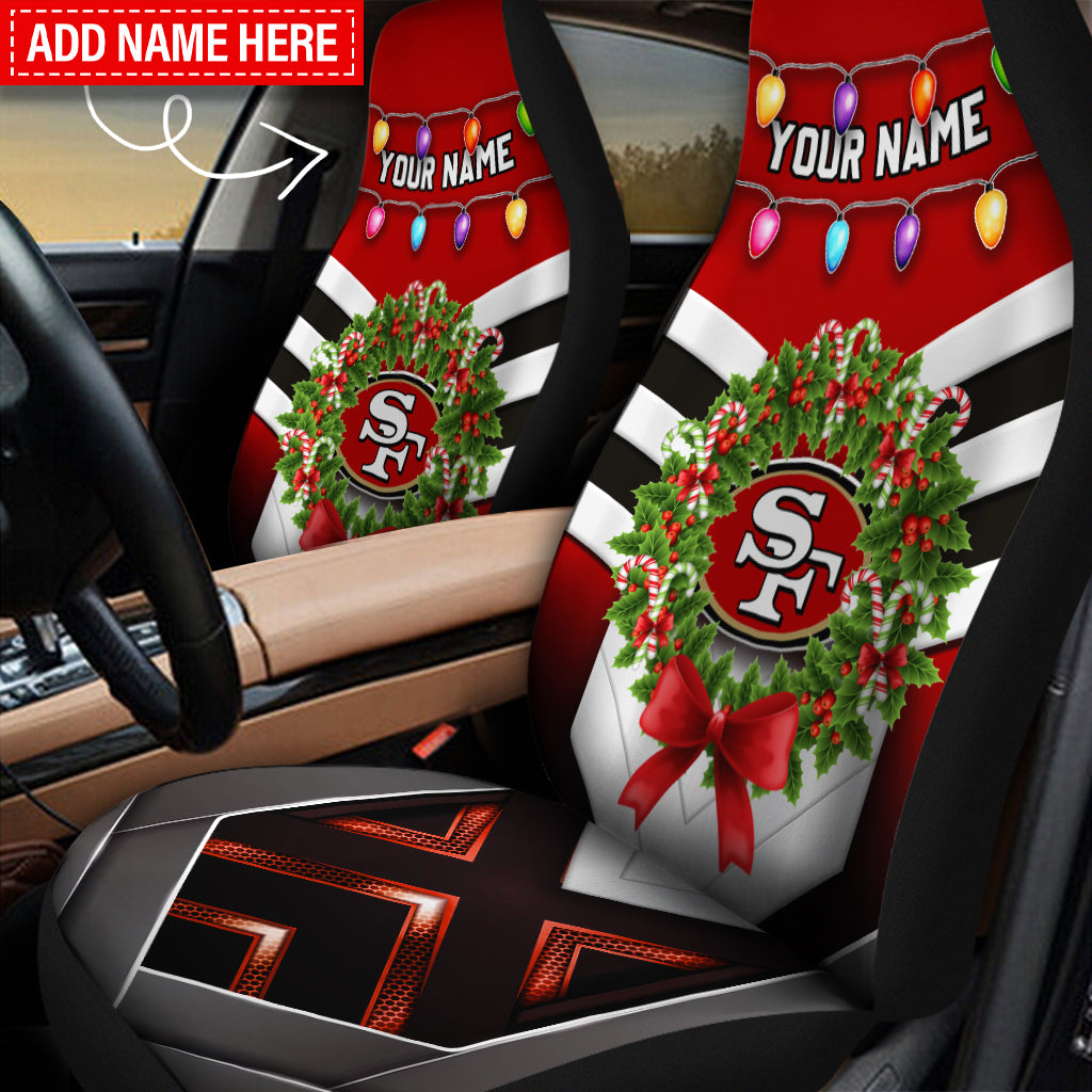 San Francisco 49ers Personalized Car Seat Covers BG612