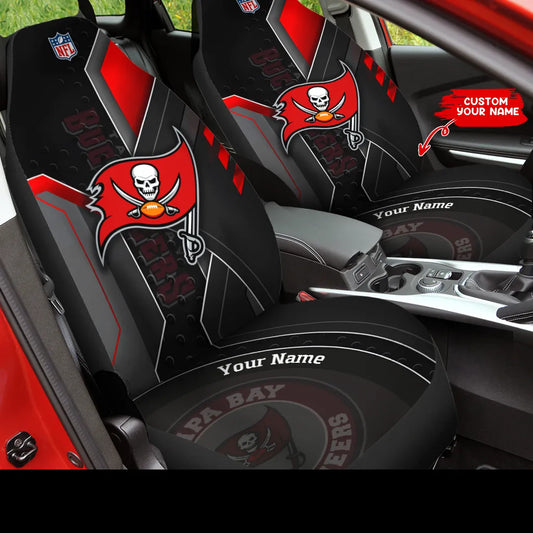 Tampa Bay Buccaneers Personalized Car Seat Covers BGCSC629