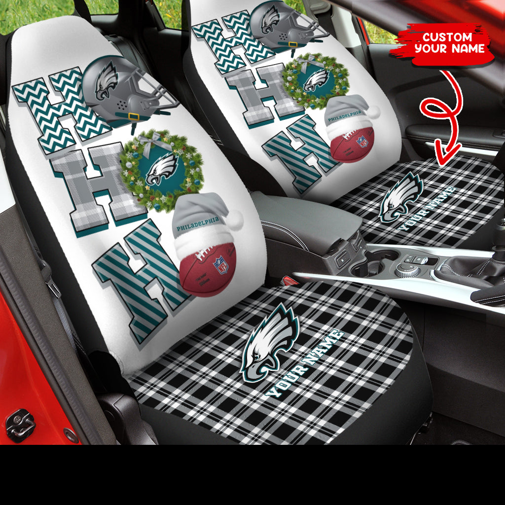 Philadelphia Eagles Personalized Car Seat Covers BGCSC667