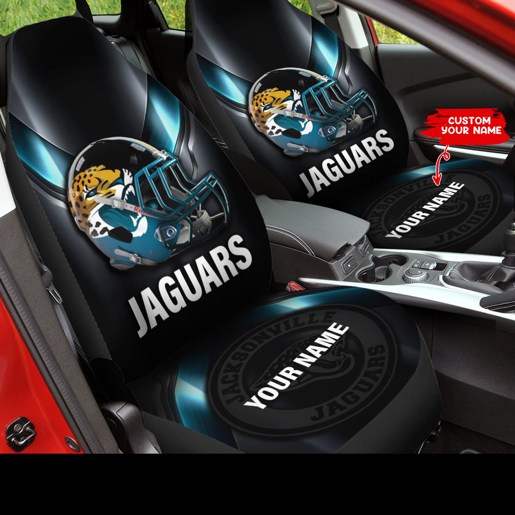 Jacksonville Jaguars Personalized Car Seat Covers BGCSC693