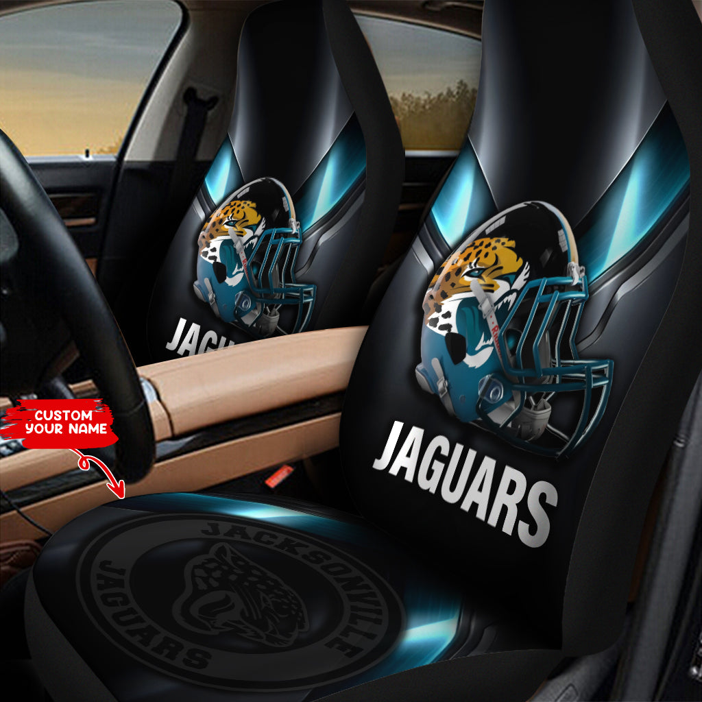 Jacksonville Jaguars Personalized Car Seat Covers BGCSC693
