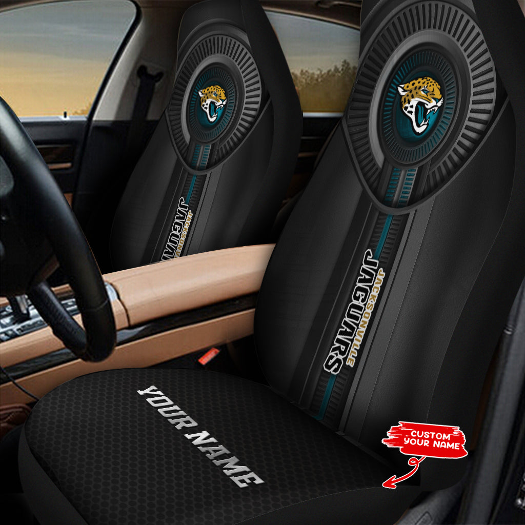 Jacksonville Jaguars Personalized Car Seat Covers BGCSC699