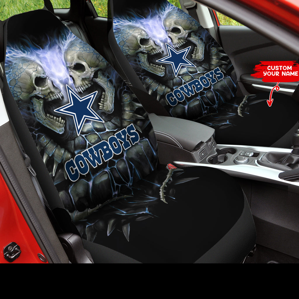 Dallas Cowboys Personalized Car Seat Covers BGCSC704