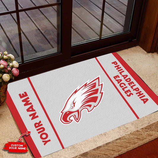 Philadelphia Eagles Personalized Doormat BG436