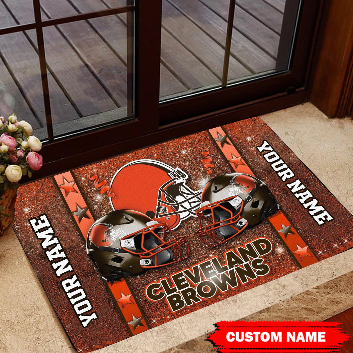 Cleveland Browns Personalized Doormat BG452