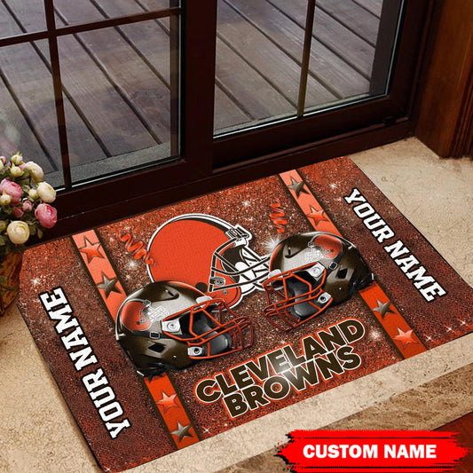 Cleveland Browns Personalized Doormat BG452
