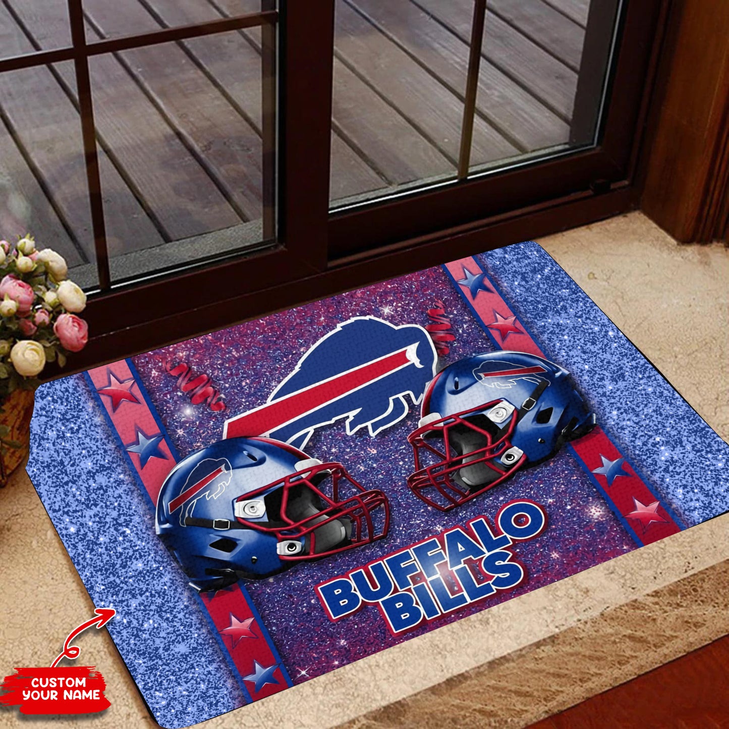 Buffalo Bills Personalized Doormat BG459
