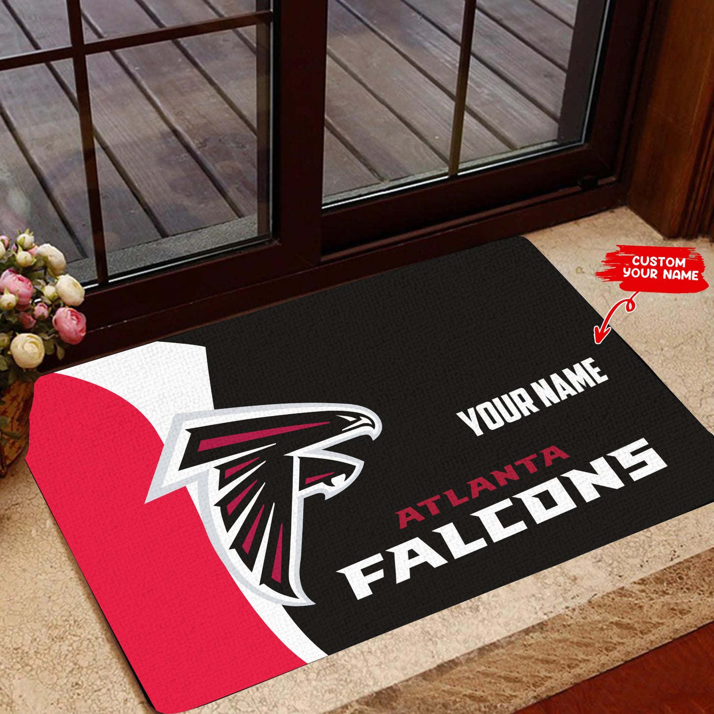 Atlanta Falcons Personalized Doormat BGDMM625