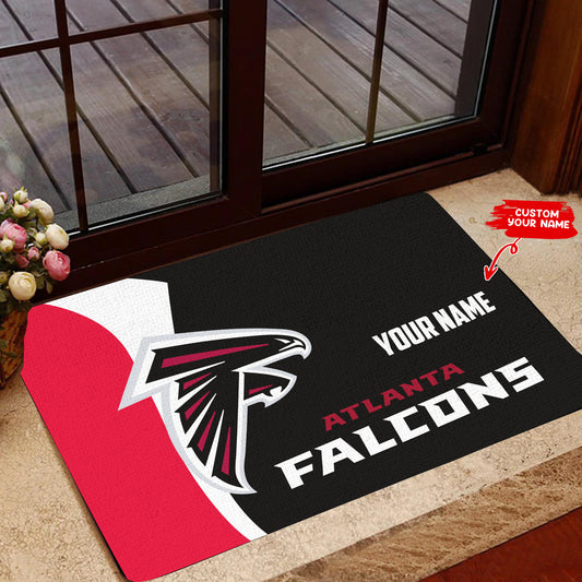 Atlanta Falcons Personalized Doormat BGDMM625