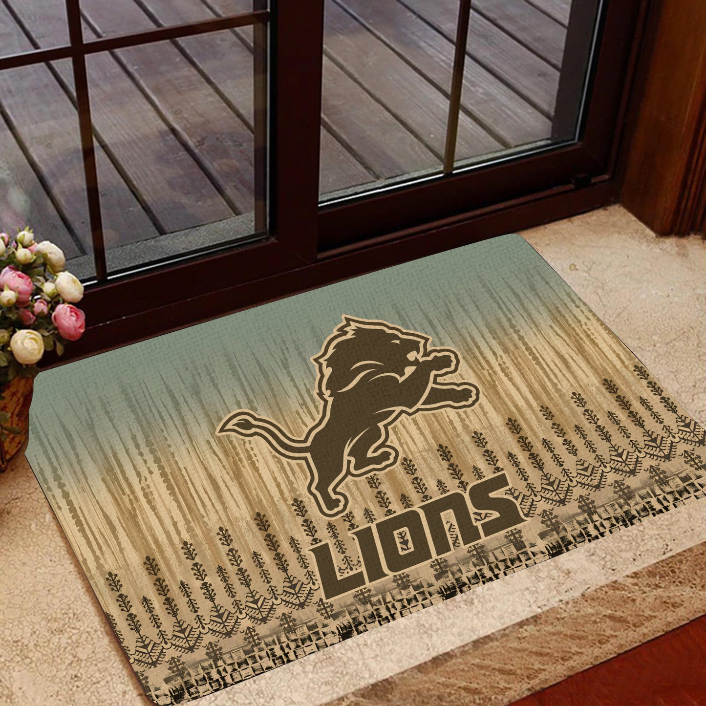 Detroit Lions Doormat BGDMM632