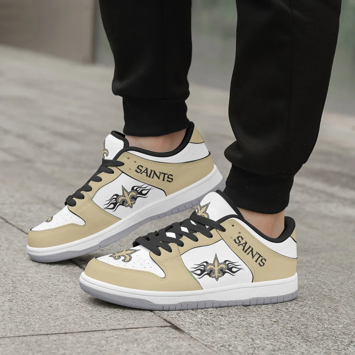 New Orleans Saints Personalized Dunk Shoes 03