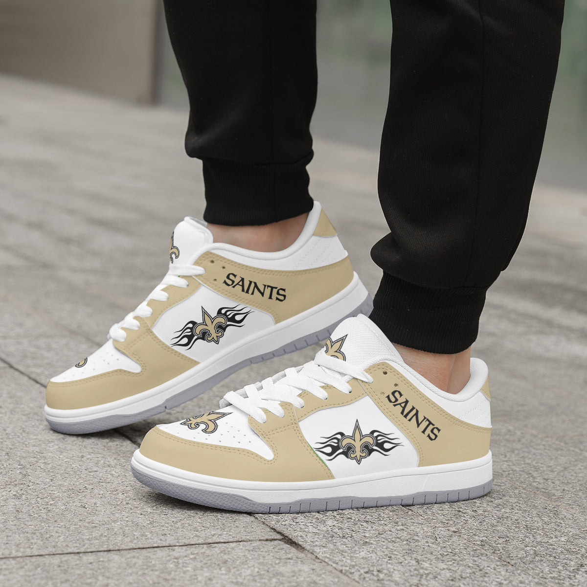 New Orleans Saints Personalized Dunk Shoes 03