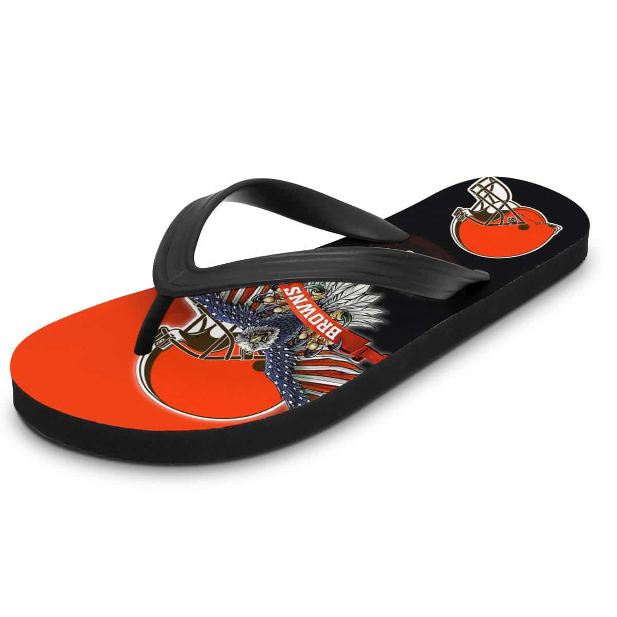 Cleveland Browns Personalized Summer Flip Flop BG12