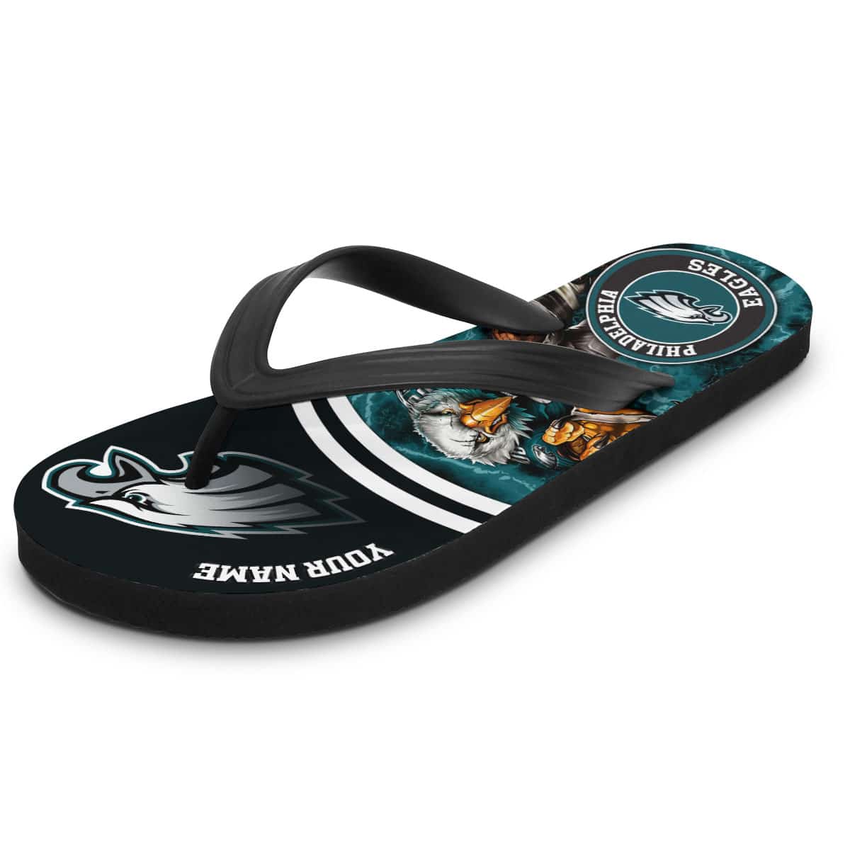 Philadelphia Eagles Personalized Summer Flip Flop BG15