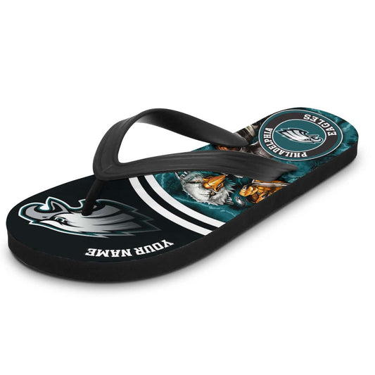 Philadelphia Eagles Personalized Summer Flip Flop BG15