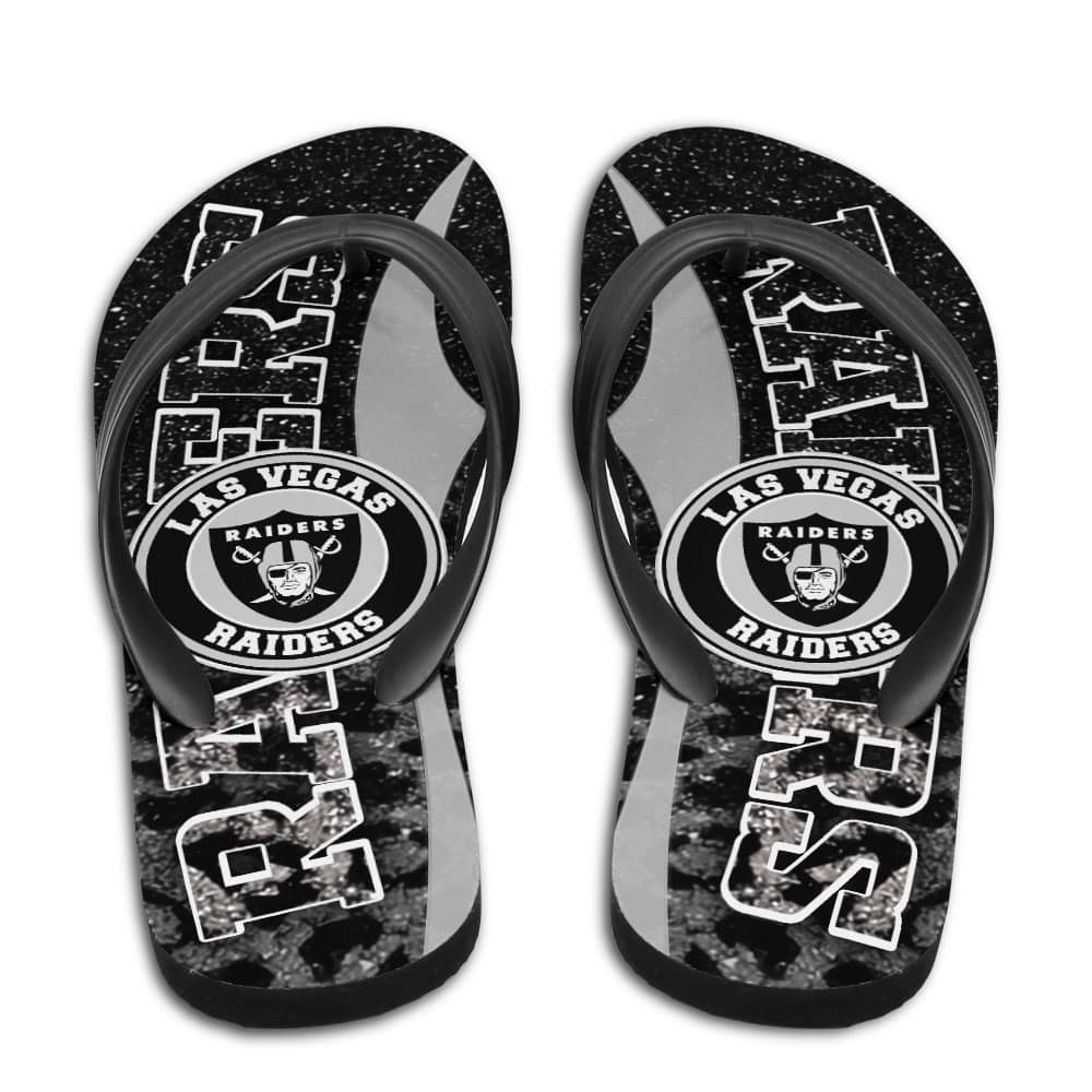 Las Vegas Raiders Summer Flip Flop BG20