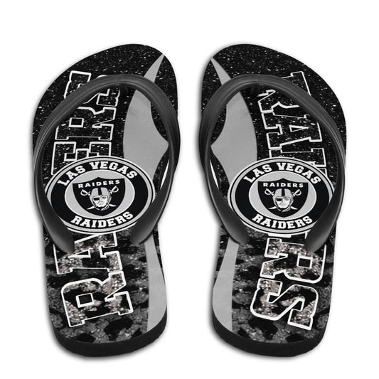 Las Vegas Raiders Summer Flip Flop BG20