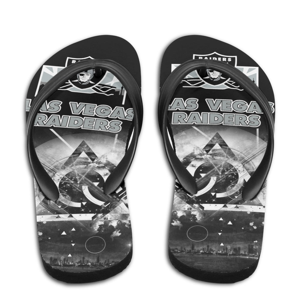 Las Vegas Raiders Summer Flip Flop BG23