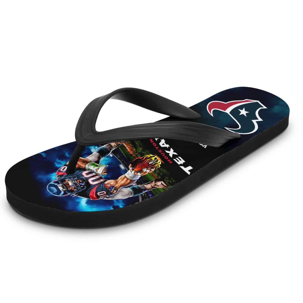 Houston Texans Personalized Summer Flip Flop BG27