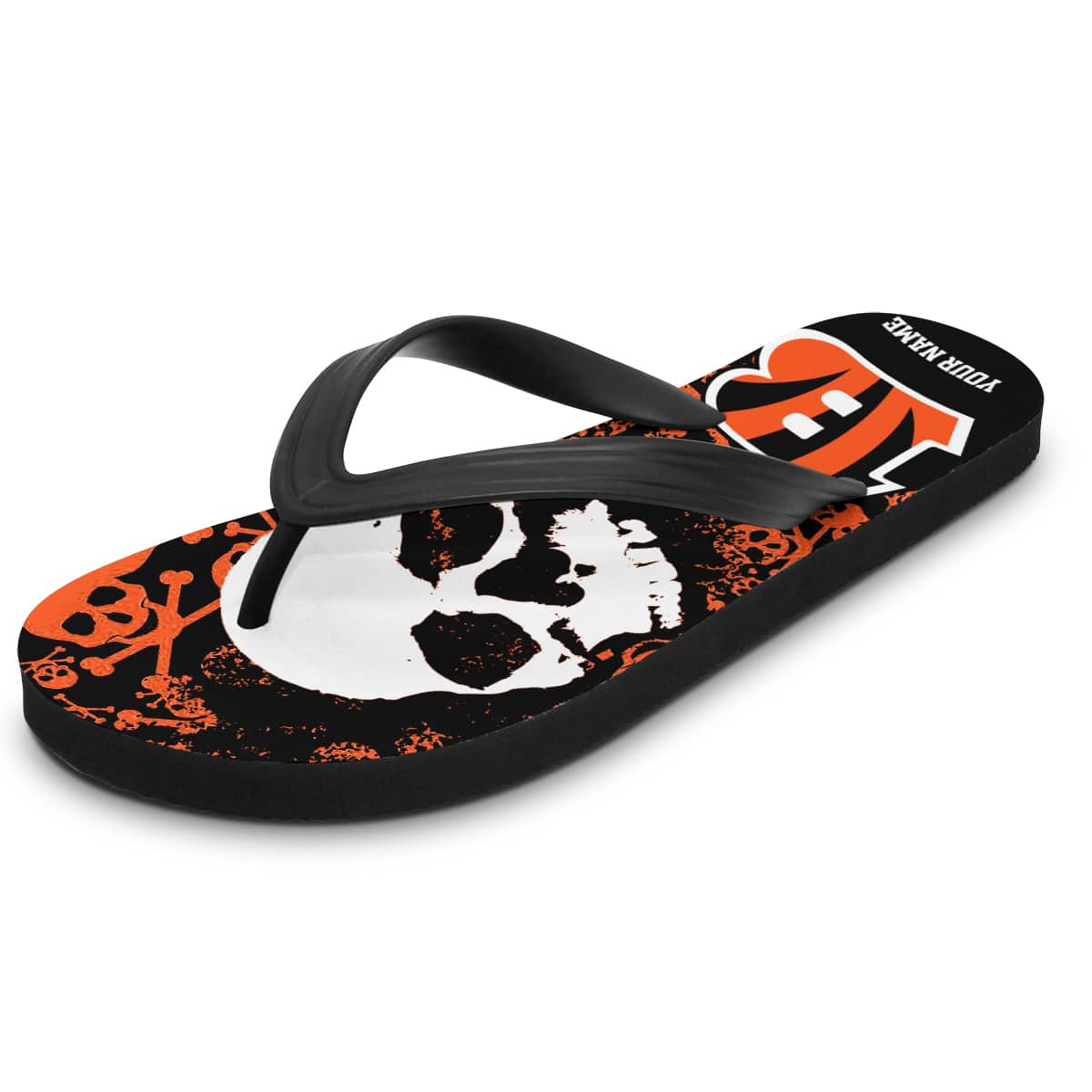Cincinnati Bengals Personalized Summer Flip Flop BG33