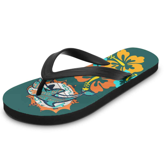 Miami Dolphins Summer Flip Flop BG41