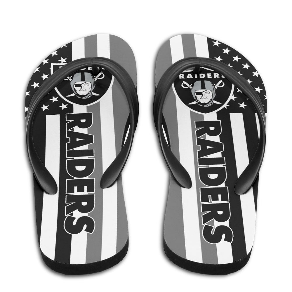 Las Vegas Raiders Summer Flip Flop BG44