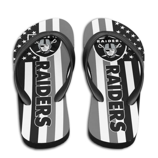 Las Vegas Raiders Summer Flip Flop BG44