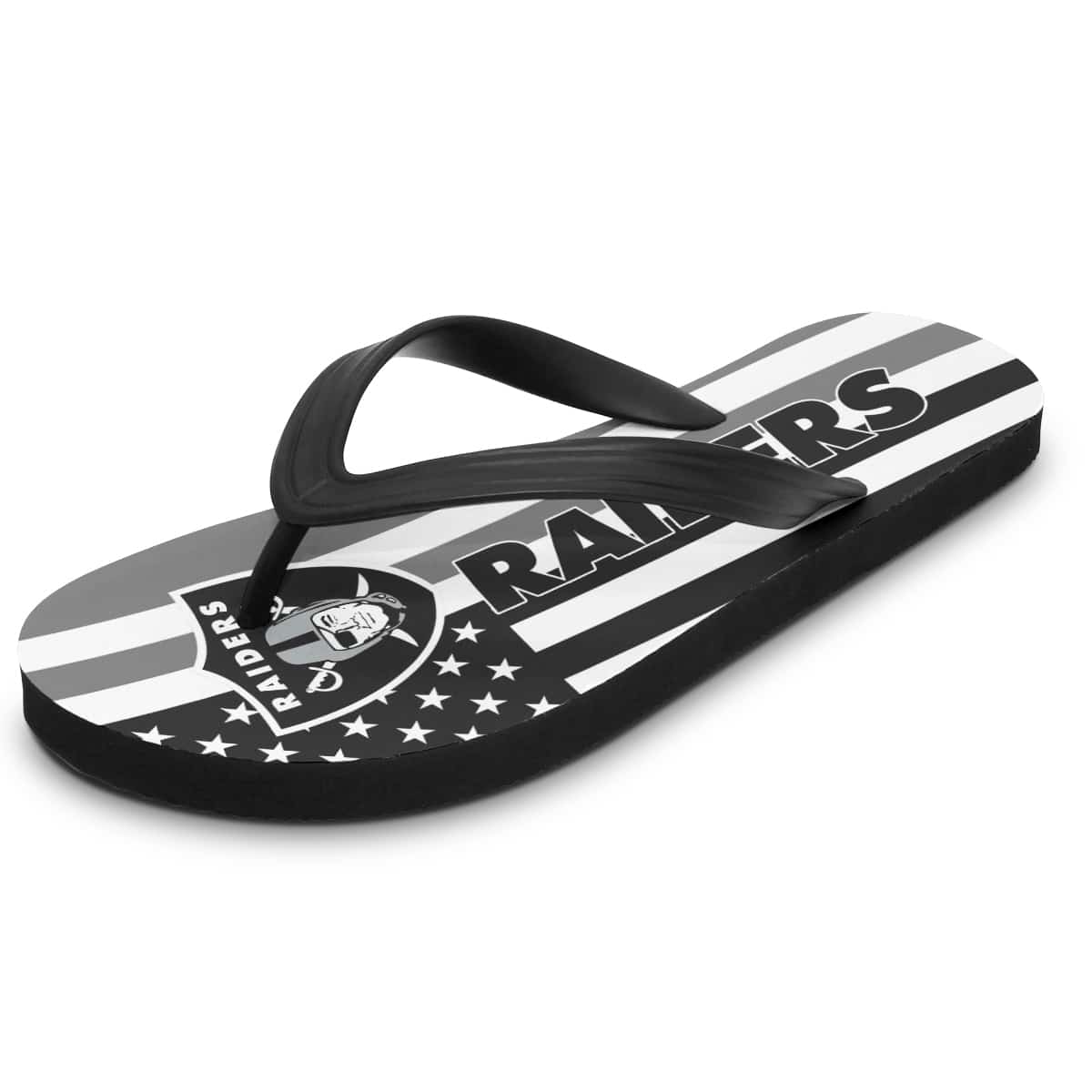 Las Vegas Raiders Summer Flip Flop BG44