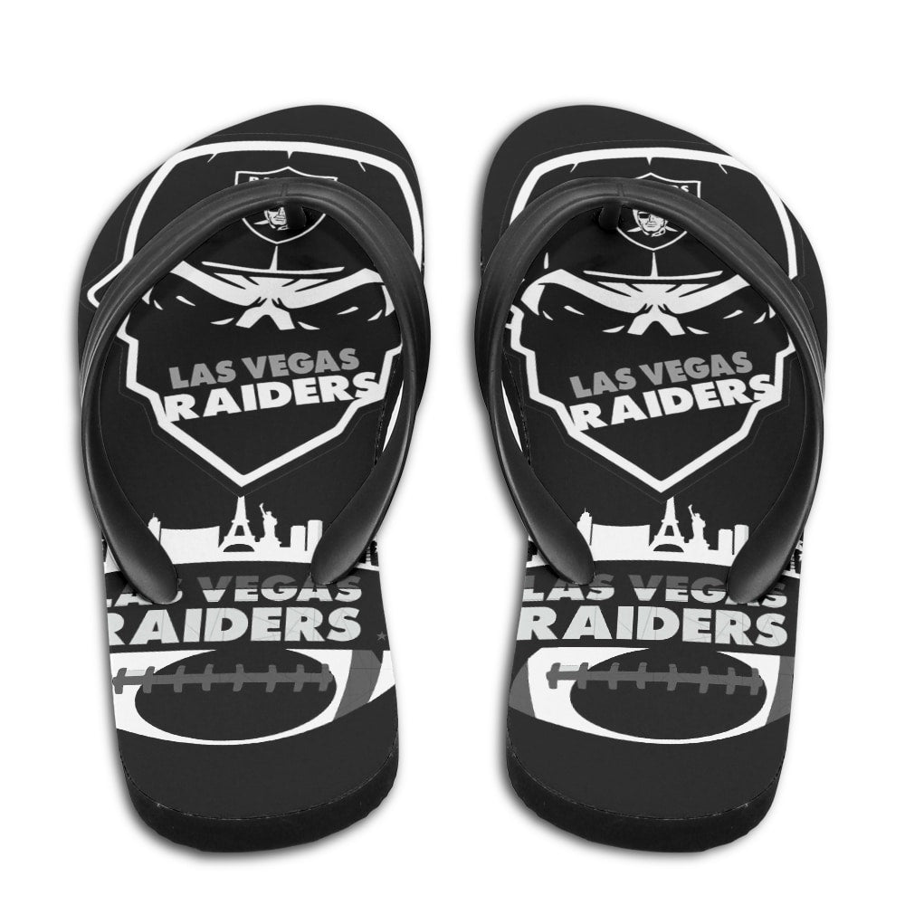 Las Vegas Raiders Summer Flip Flop BG49
