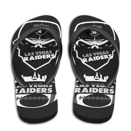 Las Vegas Raiders Summer Flip Flop BG49