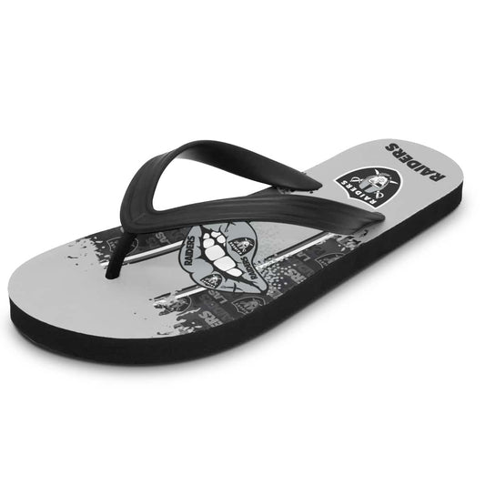Las Vegas Raiders Summer Flip Flop BG56