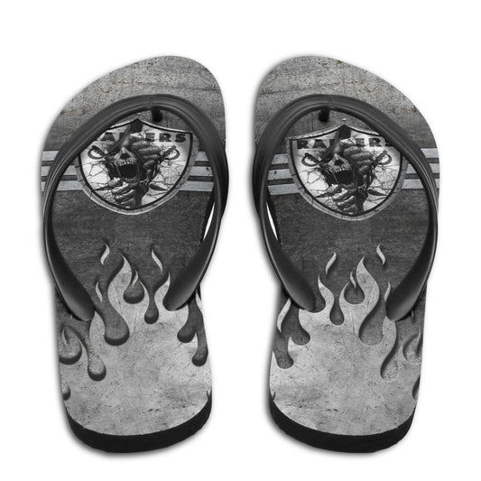 Las Vegas Raiders Summer Flip Flop BG64