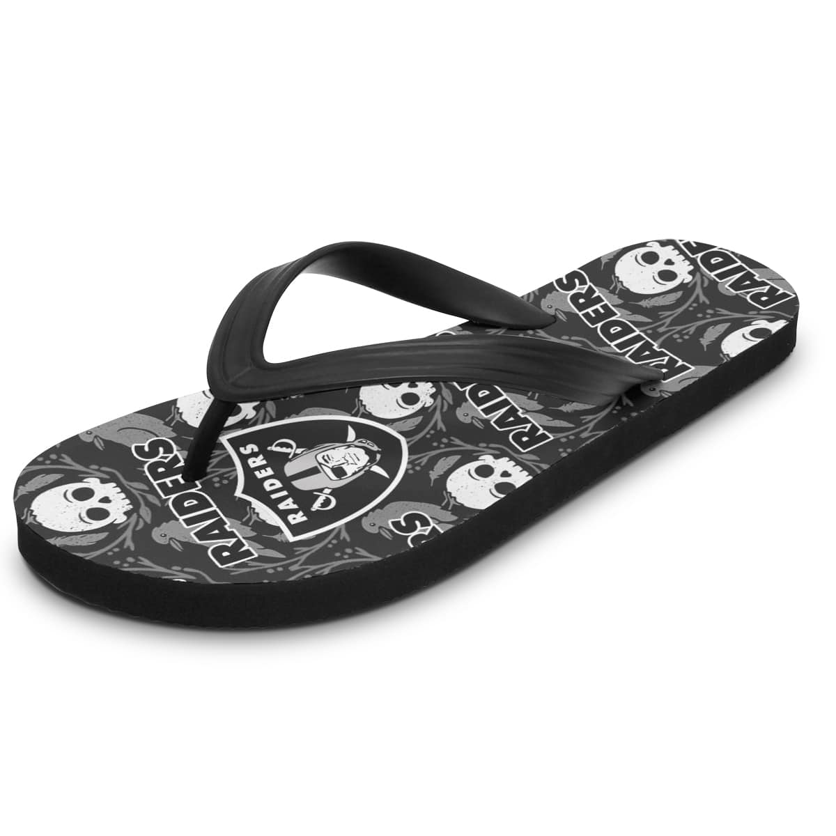Las Vegas Raiders Summer Flip Flop BG76