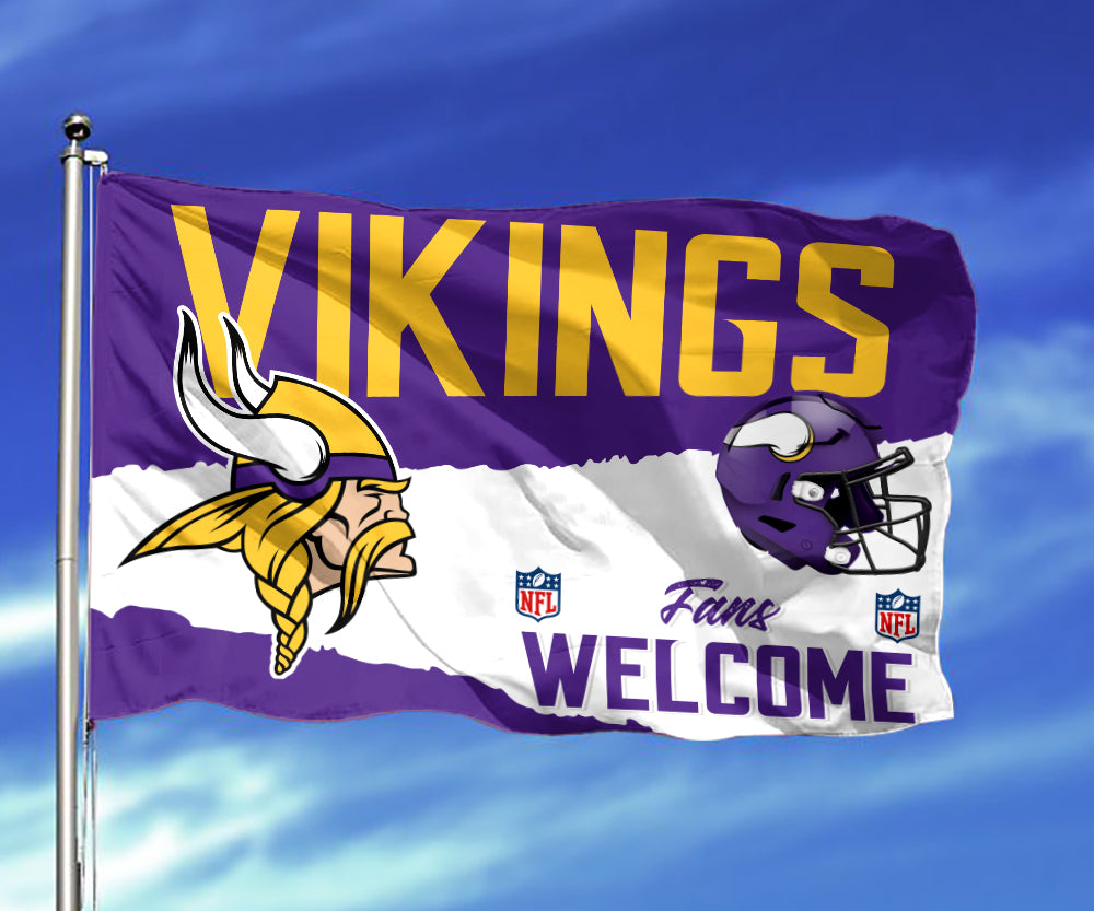 Minnesota Vikings Personalized Flag 518