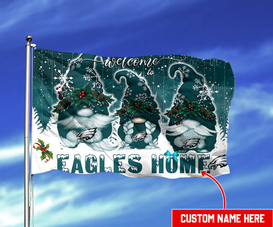 Philadelphia Eagles Christmas Personalized Flag BGFLAG555