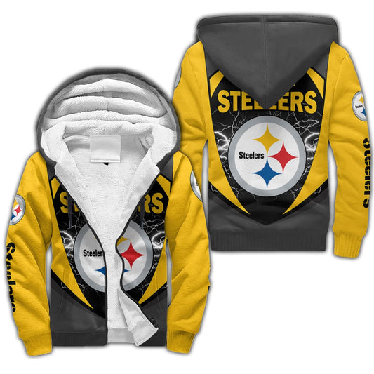 Pittsburgh Steelers 3D All Over Printed Fleece Hoodie BG03