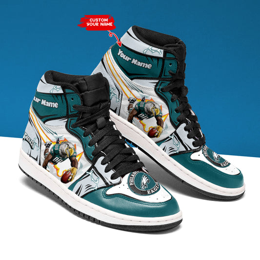 Philadelphia Eagles Personalized JShoes BG029