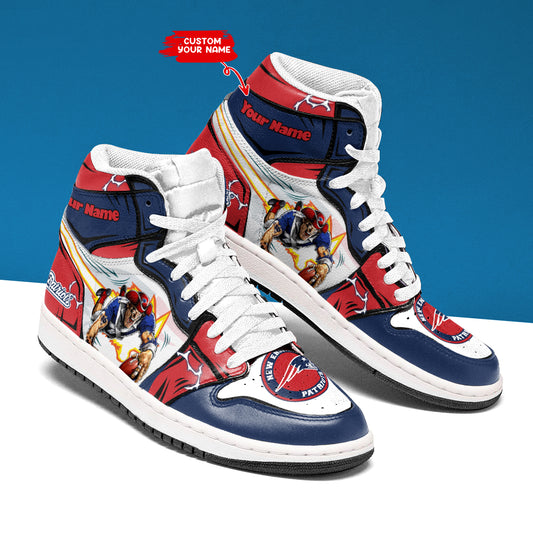 New England Patriots Personalized JShoes BG030