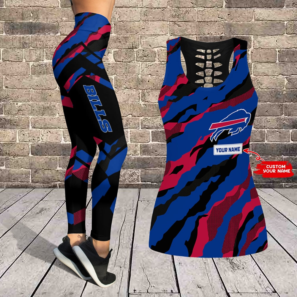 Buffalo Bills Leggings And Tank Top BG159
