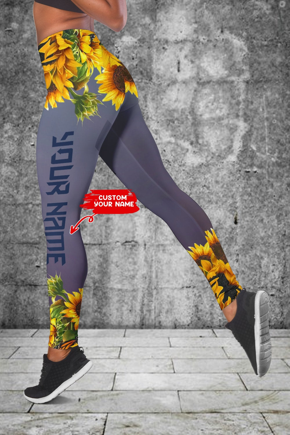 New York Yankees Personalized Leggings And Tank Top BG164