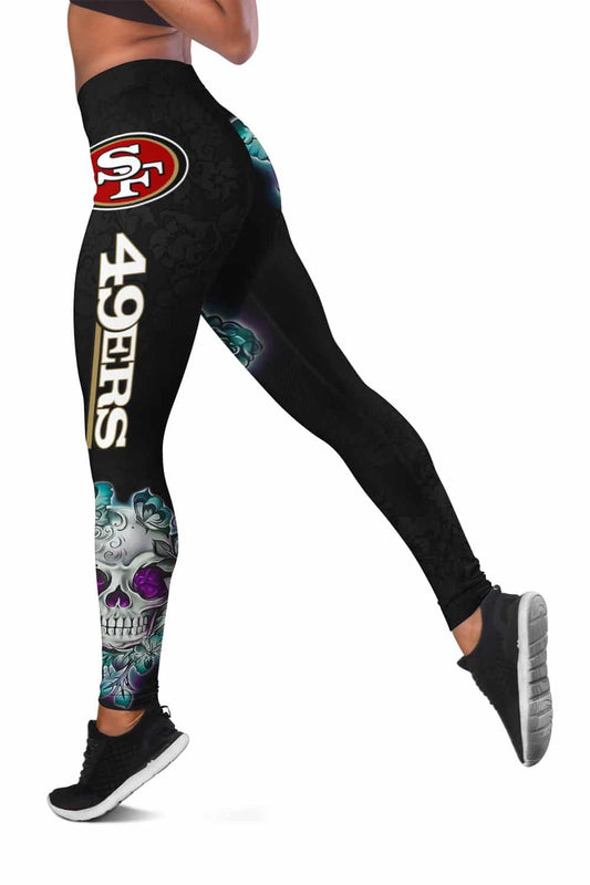 San Francisco 49ers Leggings And Tank Top BG278