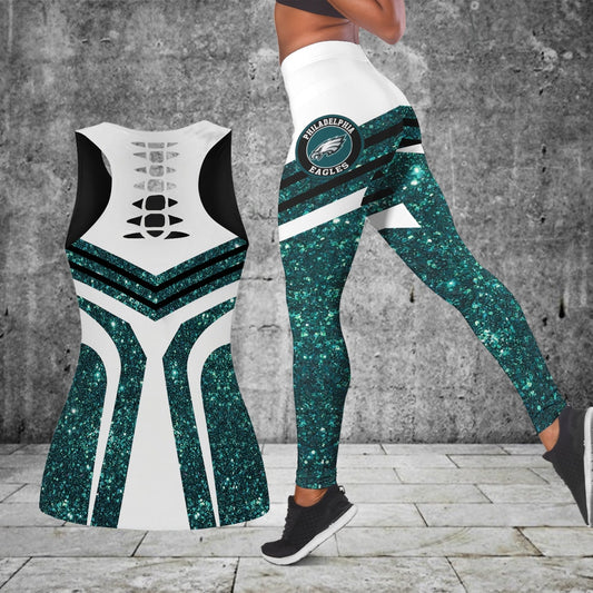 Philadelphia Eagles Tank Top And Leggings BG293