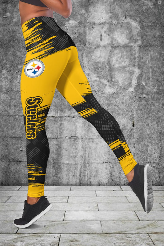 Pittsburgh Steelers Tank Top And Leggings BG295