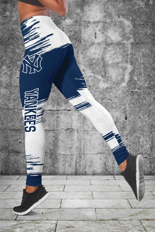 New York Yankees Tank Top And Leggings BG296