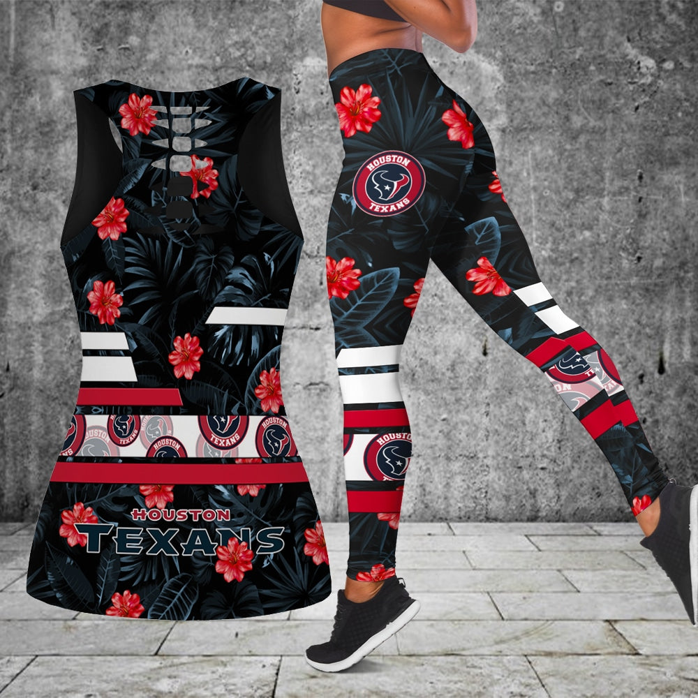 Houston Texans Combo Tank Top And Leggings BG300