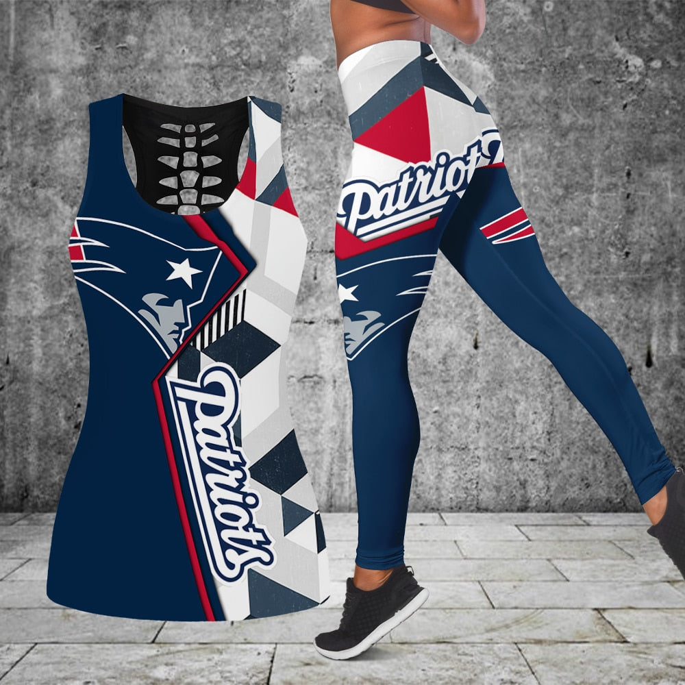 New England Patriots Combo Tank Top And Leggings BG310