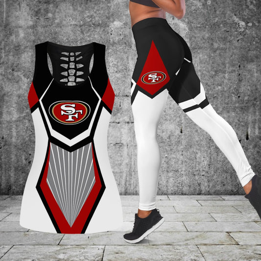 San Francisco 49ers Combo Tank Top And Leggings BG327